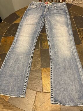 BKE Light Blue Flare Jeans